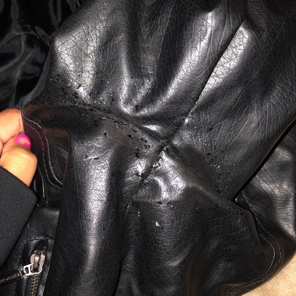 Faux Leather Jacket - Picture 5 of 6
